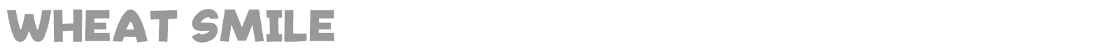 Wheat Smile font preview